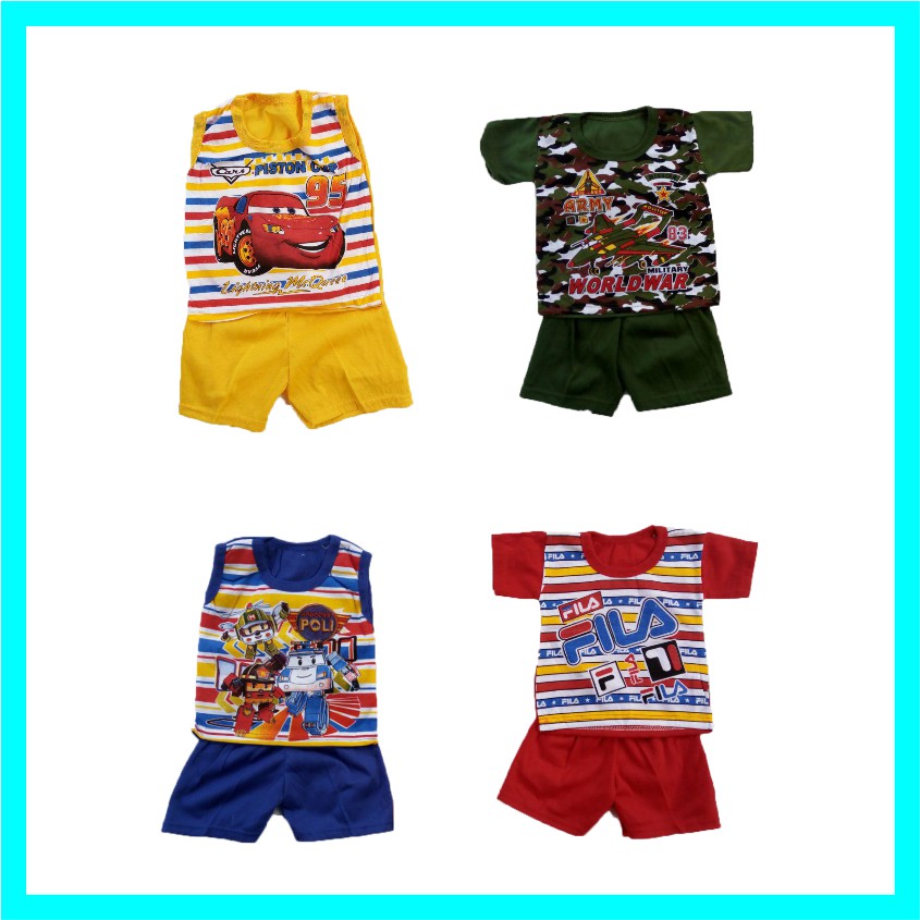 Baju Bayi 3 baju Random