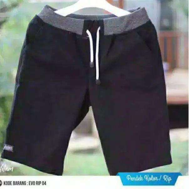 Celana Chino Anak Laki Laki Celana Pendek Chino Pinggang Rib Katun Umur 6-14 Tahun –TUR.01Jn22l