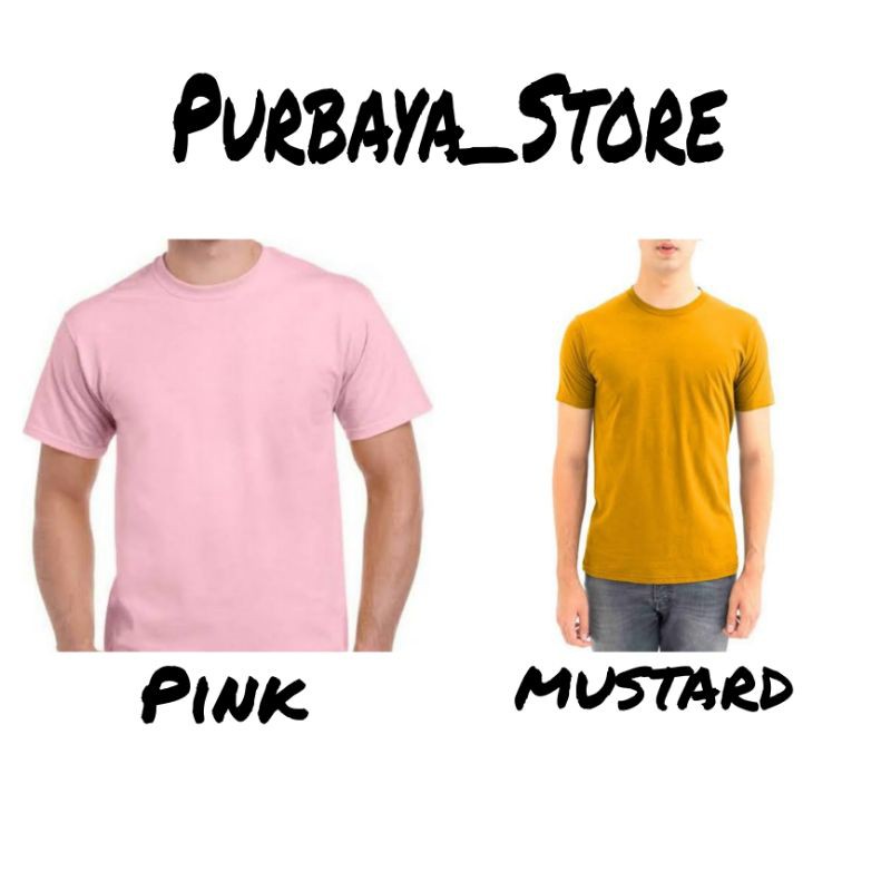 [PROMO] 3 PCS KAOS POLOS LENGAN PENDEK CATTUN COMBED 30S/ UNISEX/ O-NECK