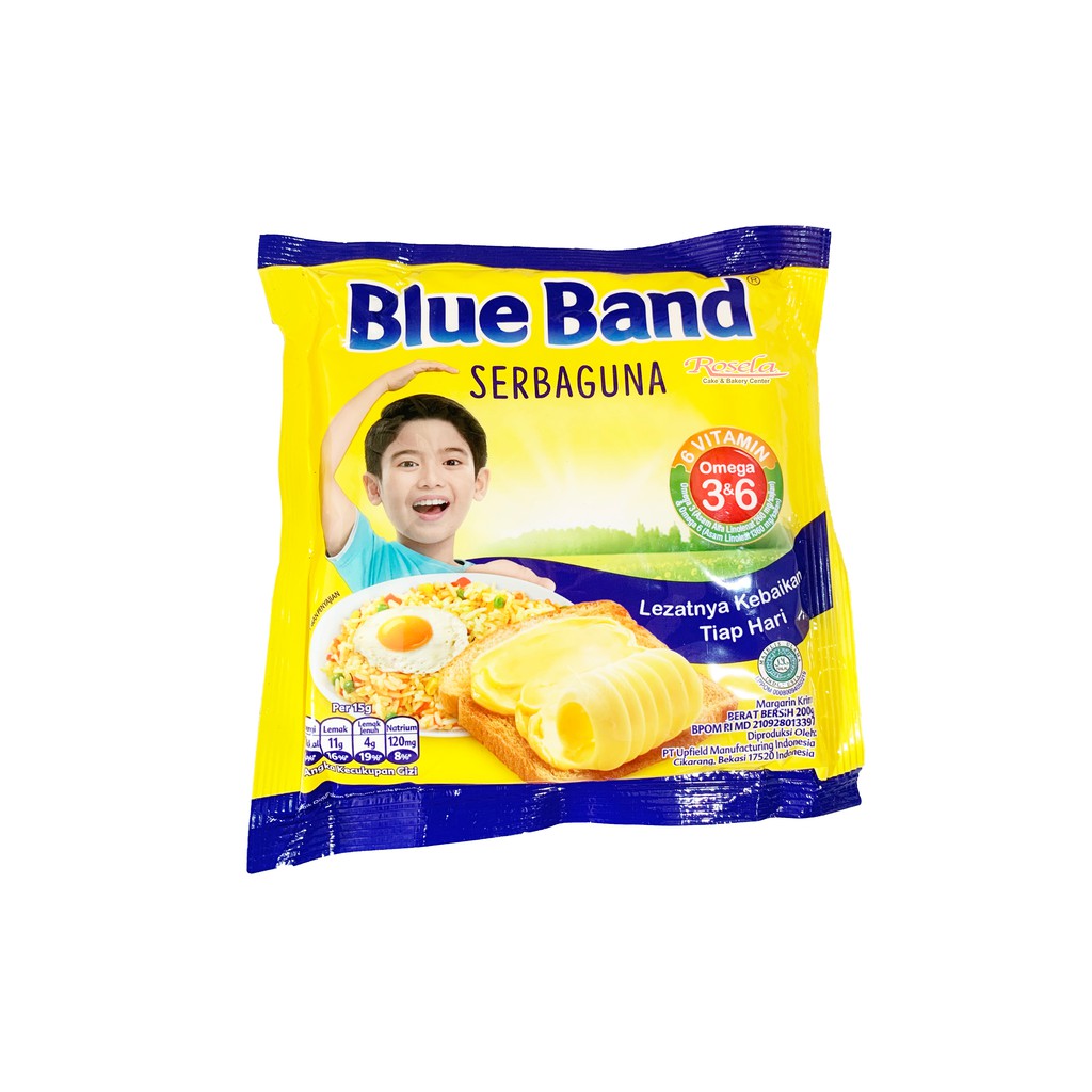 Blue Band Margarine Sachet 200 gram Mentega Blue Band