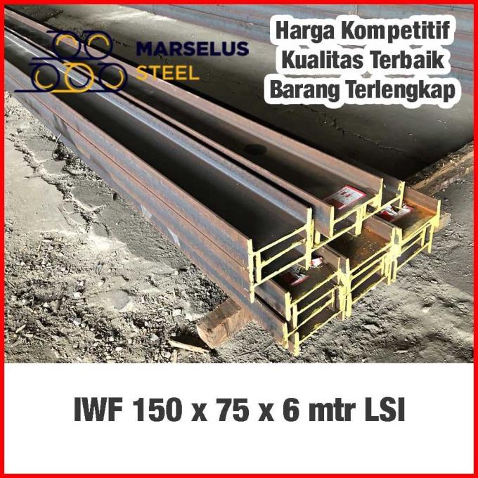 Jual Ld Wf X X Meter Besi Iwf Wide Flange Beams Ex