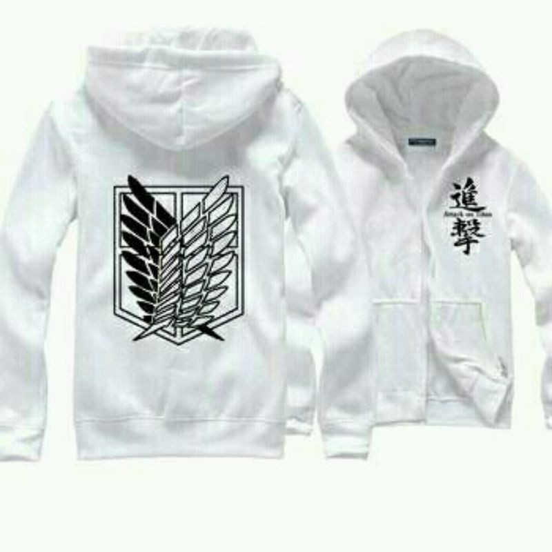 Jaket anime jumbo SNK attack on titan 4 strip