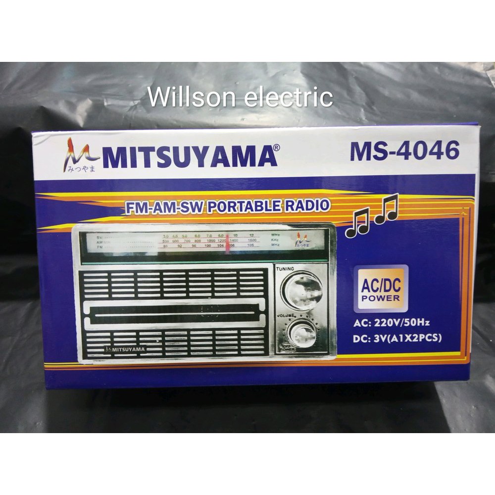 Radio jadul mitsuyama ms 4046