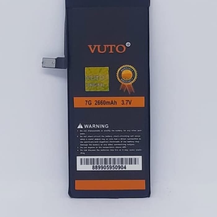 Double Power Battery Batre Baterai Vuto iPh 7 7G ip 7 ip7