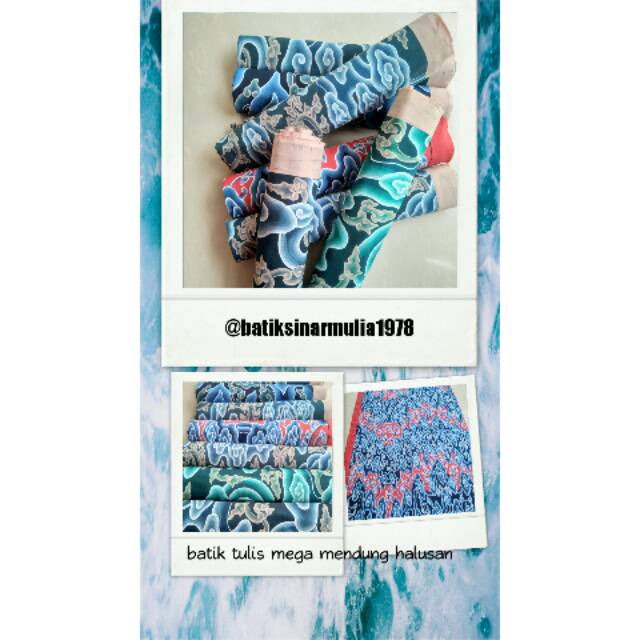 Kain Batik Tulis Mega Mendung