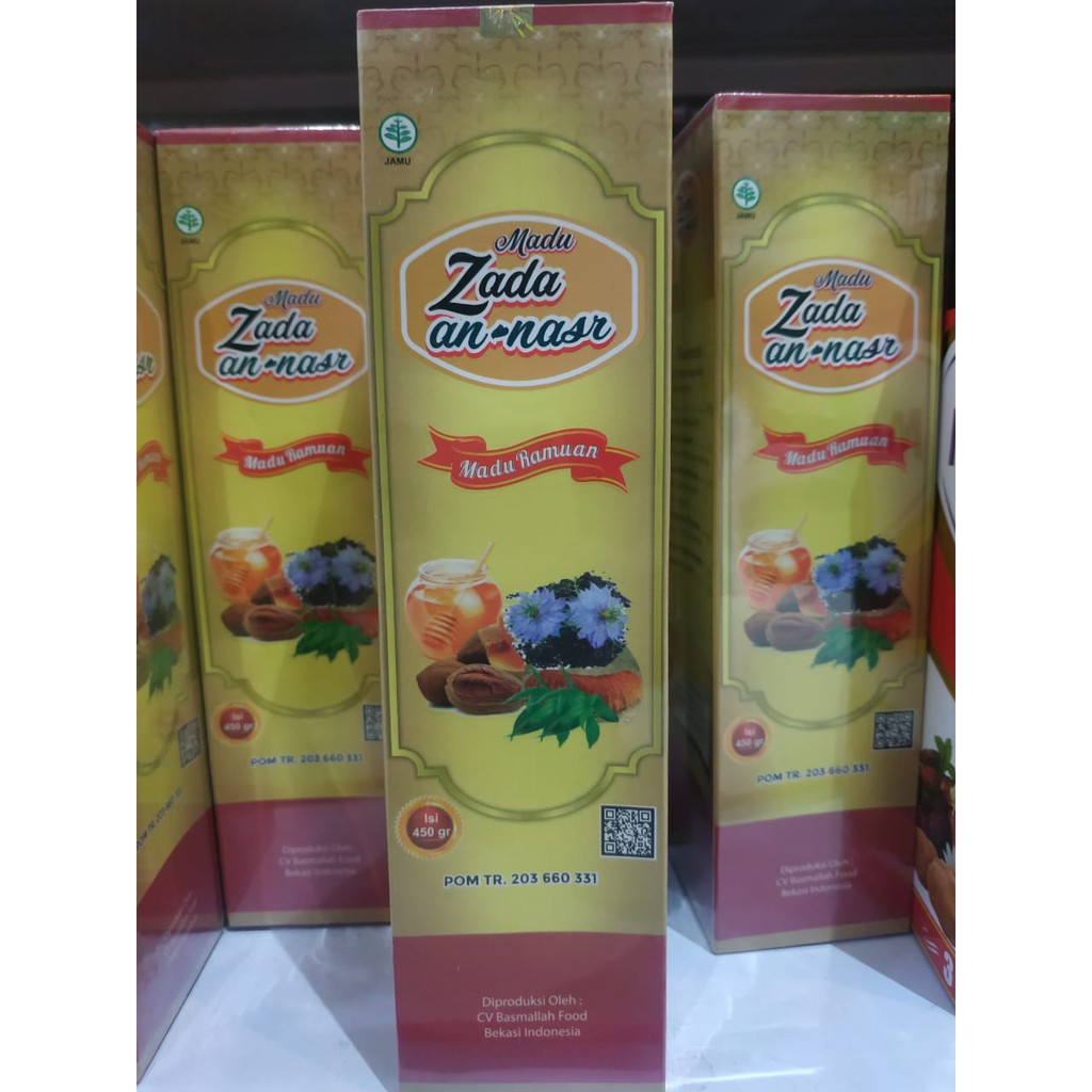 

MADU ZADA AN NASR - MADU RAMUAN - Madu diabetes 450gr