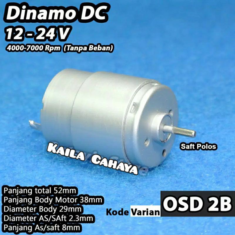 Dinamo Dc 24 V