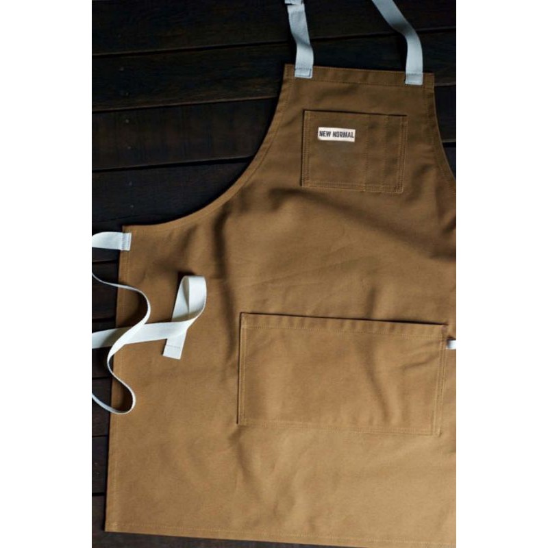 Plain Apron Apron Polos Apron Celemek Barista Cafe Chef Waiters