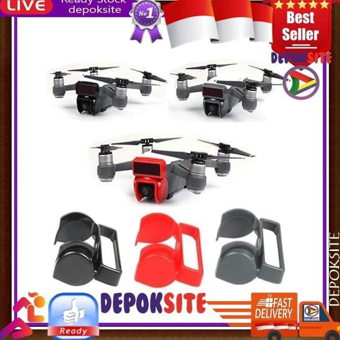 Pelindung Kamera DJI Spark Cover Gimbal Sunshade Gimbal Sun Hood Spark {PROMO SPECIAL Kode 1148