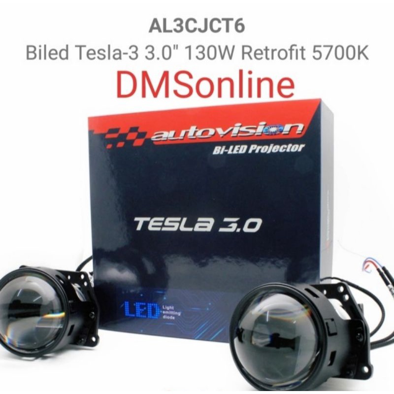 Led Projector 3 Inch 130W Retrofit Autovision, Led Projector 3" Garansi Resmi 1Th