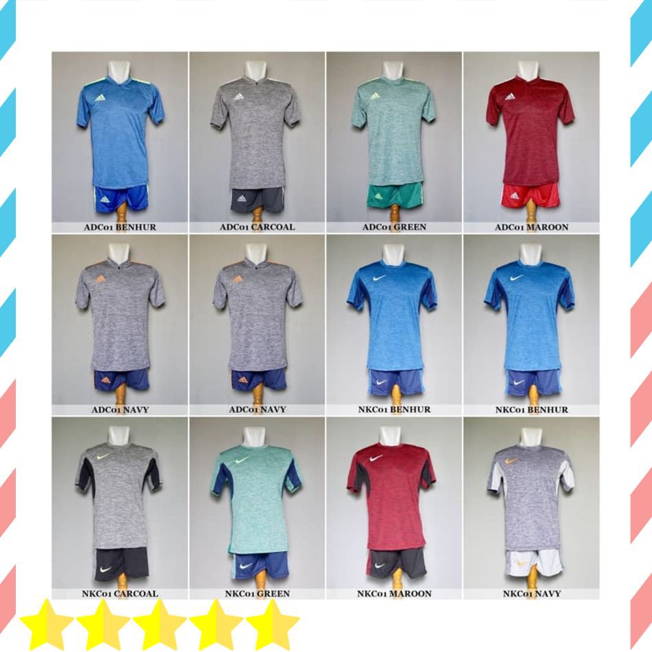 €600­ Setelan Futsal Setelan Futsal Premium Adidas Nike Puma Setelan Futsal Jersey =