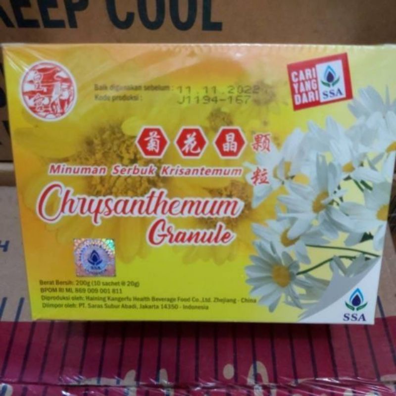 Minuman Serbuk Chrysanthemum GRANULE (10sachet)