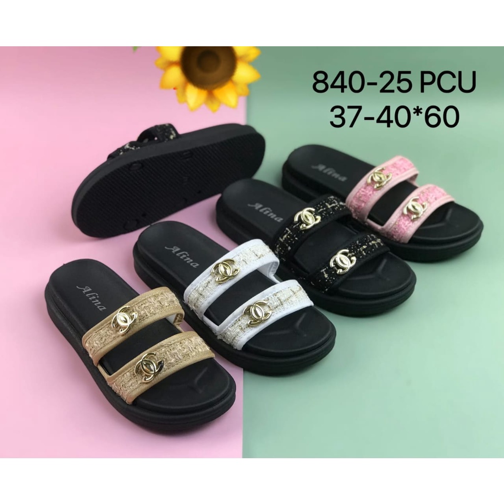 Sandal Karet Jelly Wedges Wanita import Model Terbaru Original Kekinian by AGUNG STYLE Balance 840-25