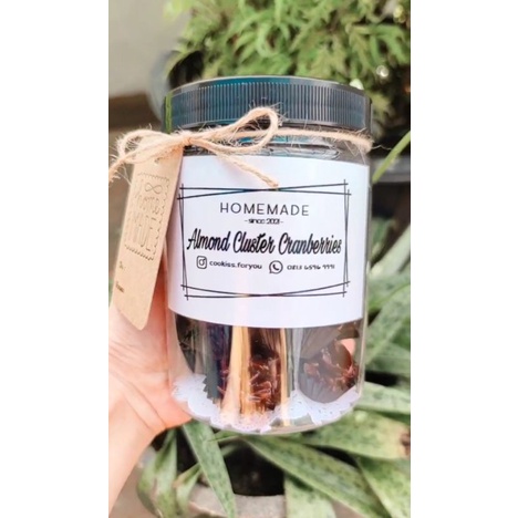 

[cookiss.foryou] - Almond Cluster Cranberries Medium