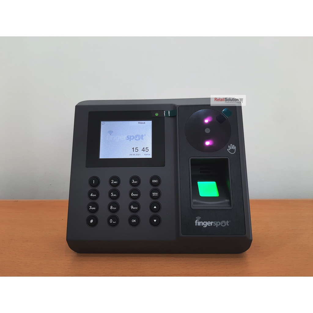 Mesin Absensi Fingerprint - Fingerspot Revo WDV-204BNC / WDV204 BNC