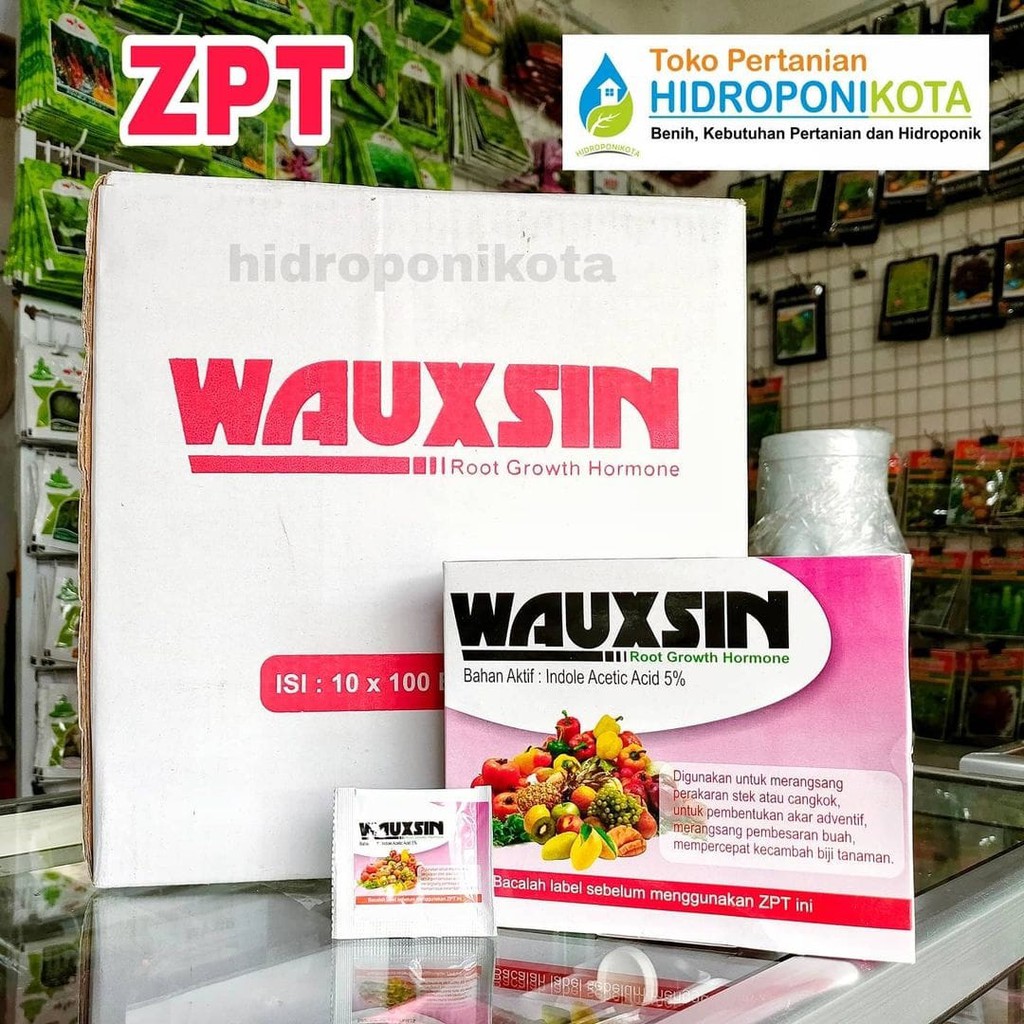 zpt WAUXSIN isi 2 gram - zpt akar hormon akar - zat penumbuh akar - zpt wauxin - hormon penumbuh akar - hormon akar