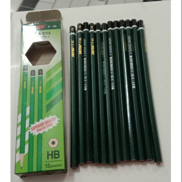 

Pensil Kayu/ Pensil Serut HB joyko P89