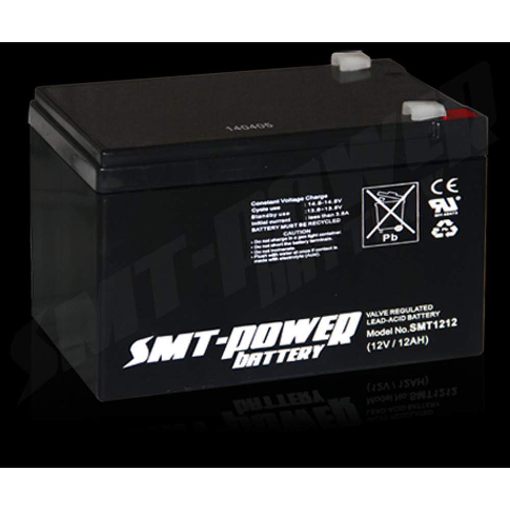 BATTERY BATERAI SEPEDA UPS AKI KERING BATERAI VRLA SMT 12Volt 12Amper