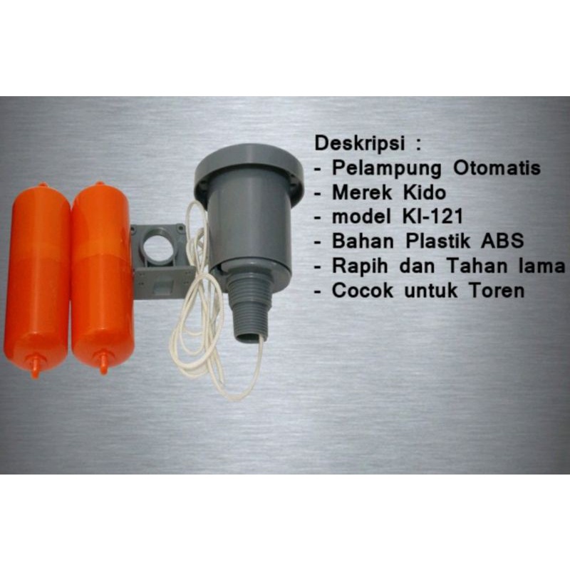 PELAMPUNG AIR TORAN OTOMATIS RADAR OTOMATIS KIDO