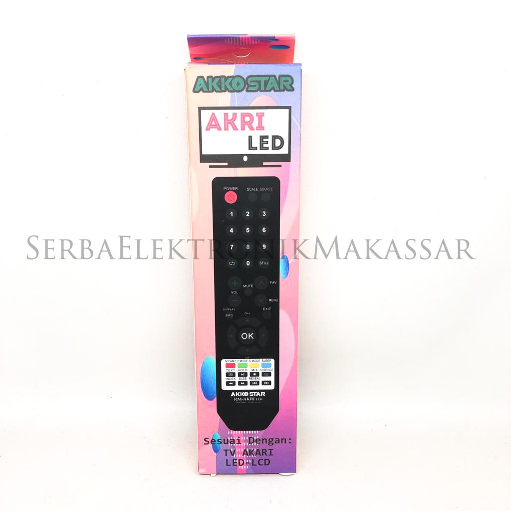 Remote Televisi LCD LED Akari Rmt TV Multi Akari