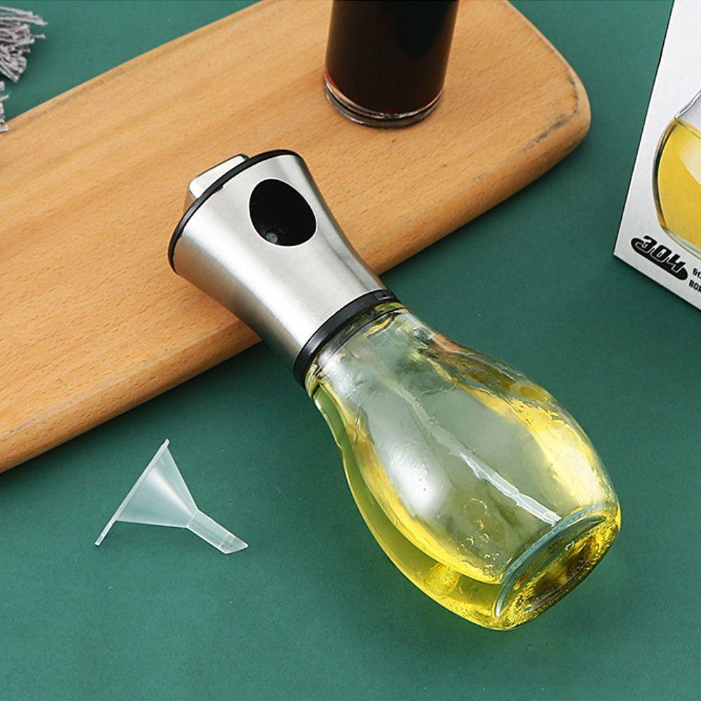 Solighter Botol Minyak Dapur Semprot Minyak Cuka Olive Oil Kreatif