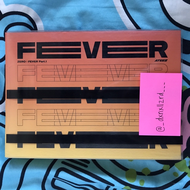 Official Photocard San Ateez | ALBUM ATEEZ | ZERO : FEVER part 1