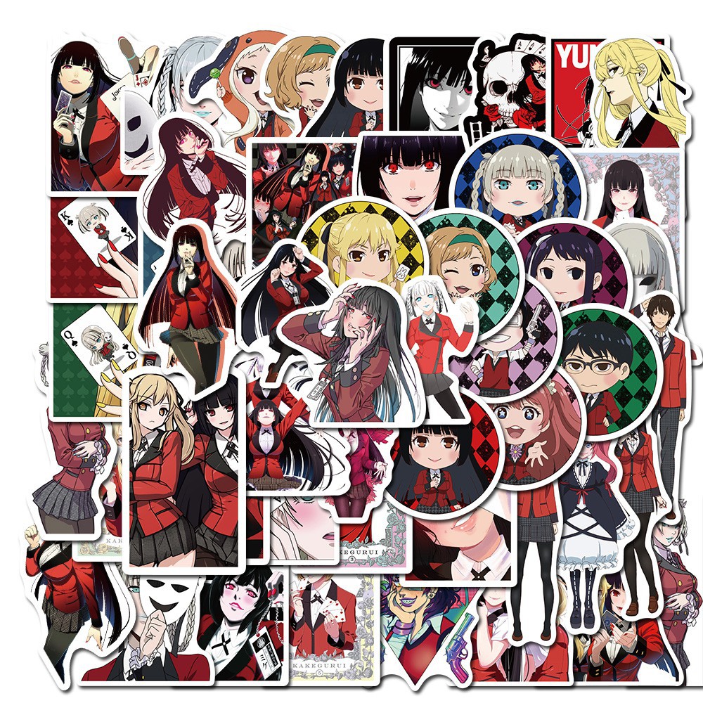 KAK001 – Sticker / Stiker Anime Jepang Kakegurui