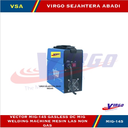 VECTOR MIG-145 GASLESS DC MIG WELDING MACHINE MESIN LAS MIG NON GAS