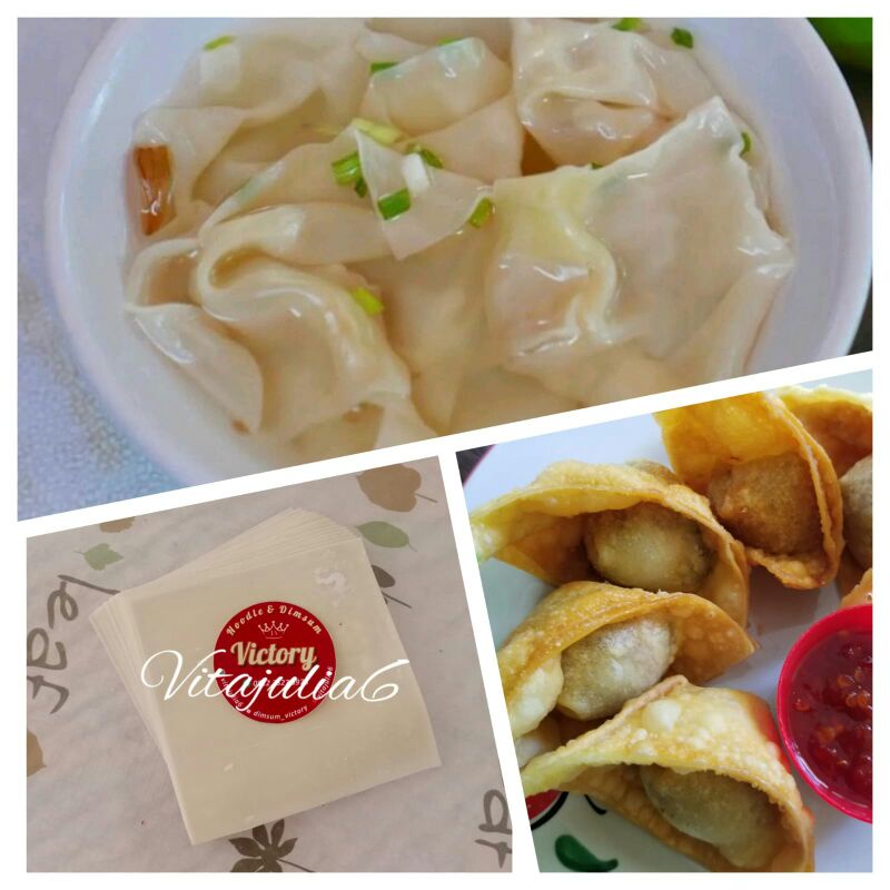

Kulit Pangsit Kuah Goreng