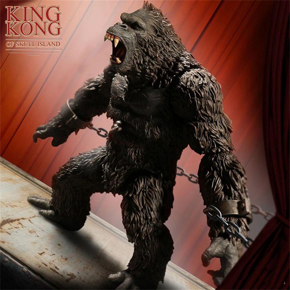 [Elegan] Kingkong Mainan Angka Figurine Mainan Ornamen Hadiah Model Mainan Action Figure Koleksi Mainan Film Monkey