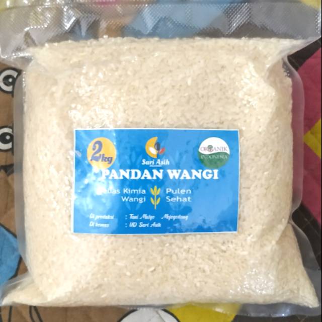 

Beras Pandan Wangi Organik 2 Kg