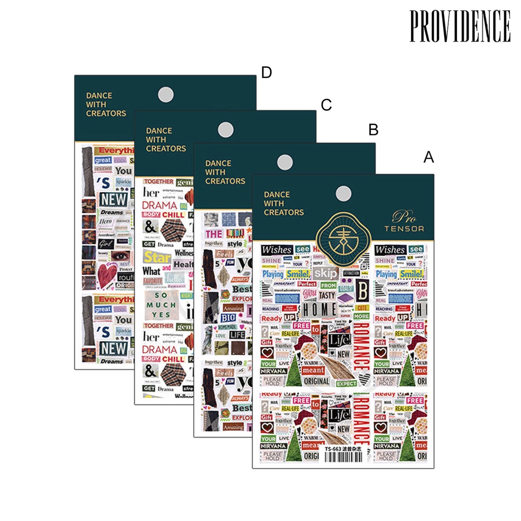 Providence Newspaper Patterns Nail Sticker Ultra Thin Back Glue Nail Foil Sticker Vintage Newspaper Transfer for Manicure