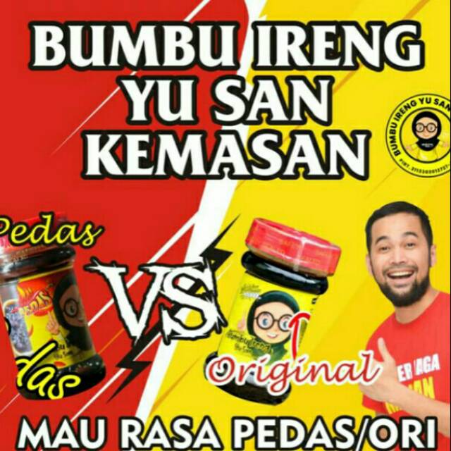 

Bumbu Ireng Yu San Botol Rasa Original