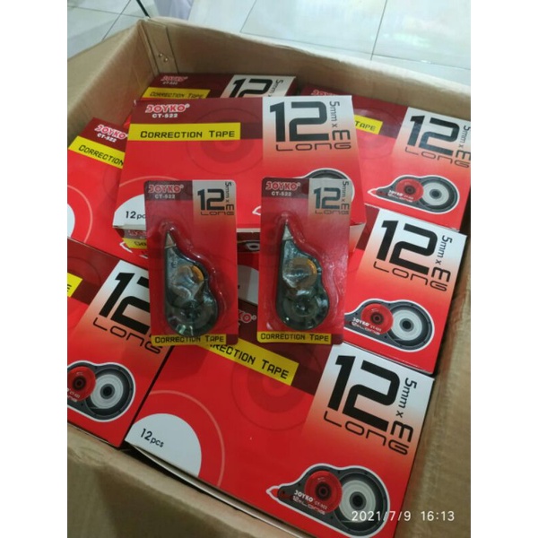 

Correction tape joyko 12 mtr...