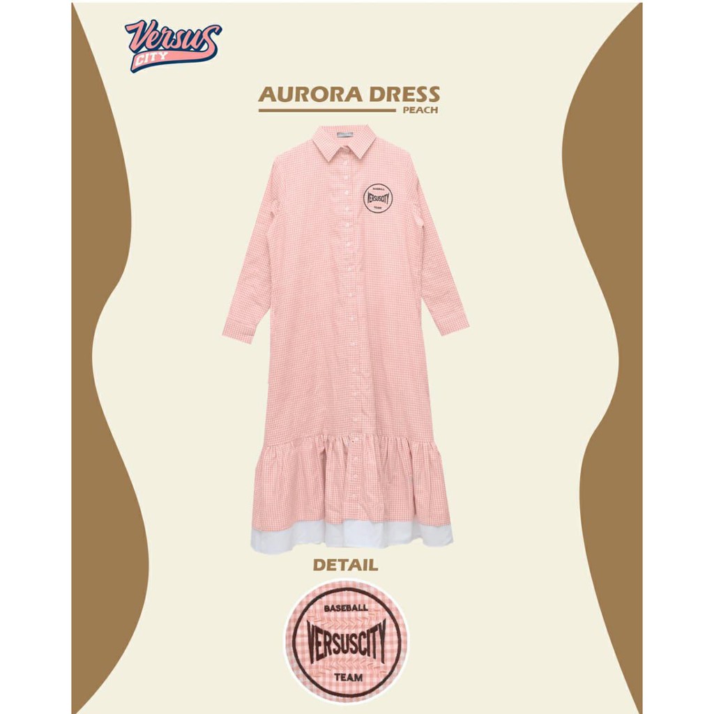 Aurora Midi Peach by Versus City