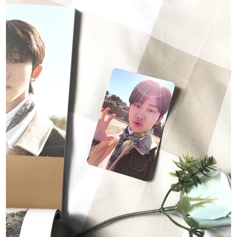 photocard minghao the8 path horanghae pout