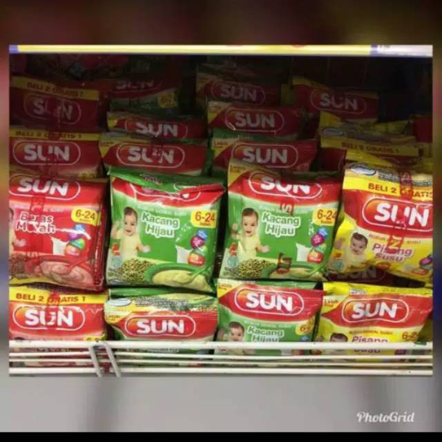 Bubur Bayi Sun sachet 1 renceng