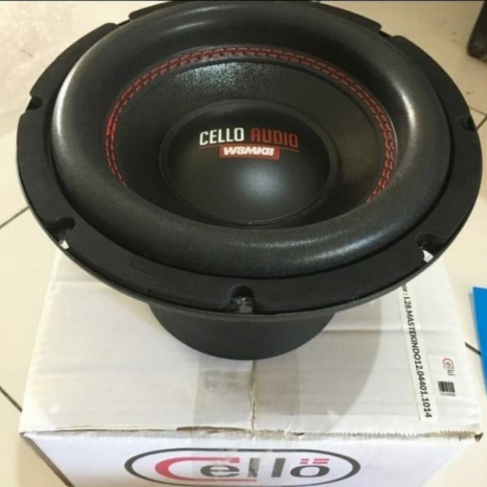 subwoofer cello W8 MKII 8 inch doble coil 4 ohm W 8 MK 2 .