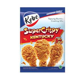 

1 KARTON KOBE TEPUNG BUMBU KENTUCKY SUPER CRISPY 850g (ISI 12)