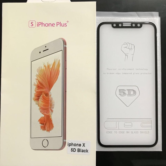 Tempered Glass IPHONE 8 IPHONE 8+ IPHONE 8 PLUS 6D Original IMPORT