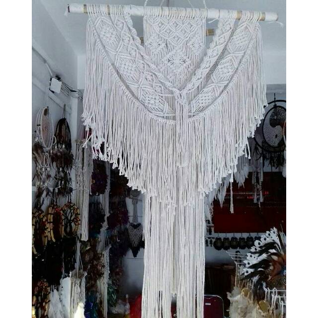 80X115CM MACRAME WALL HANGING