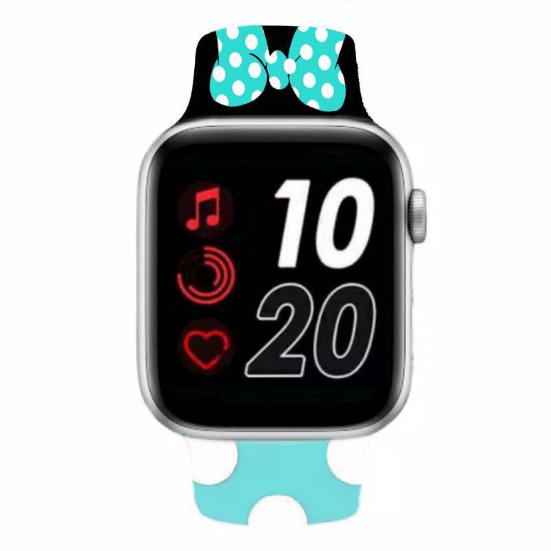 smartwatch T500  new strap Mickey &minnie mouse