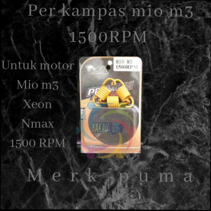 per kampas ganda otomatis Mio M3 1500rpm