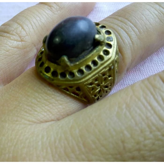 Cincin Batu Hitam Doff