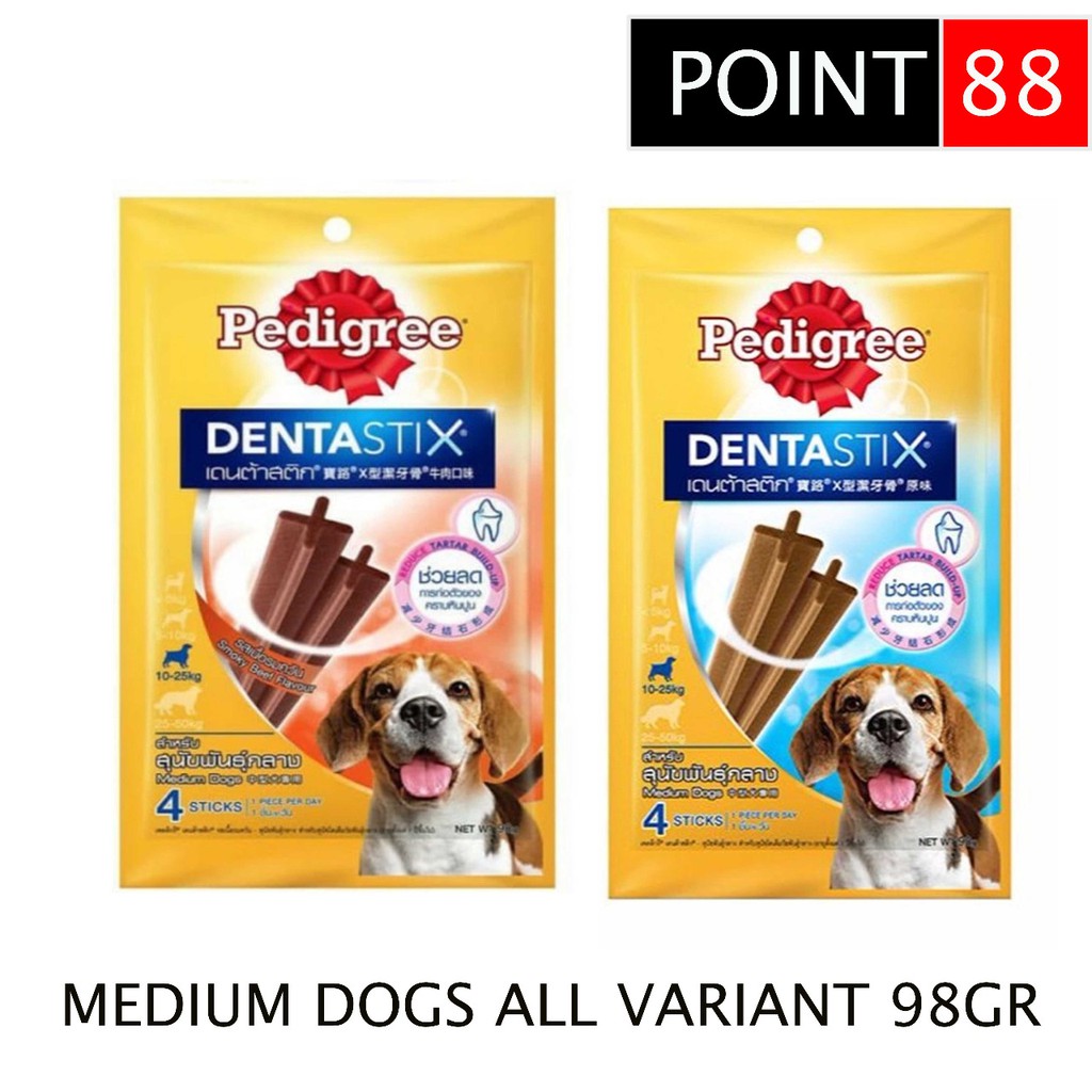 Dentastix Medium Original / Smokey Beef