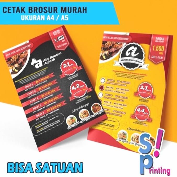 

Cetak Brosur A5/A4 satu sisi murah dan cepat kirei-sh Murah