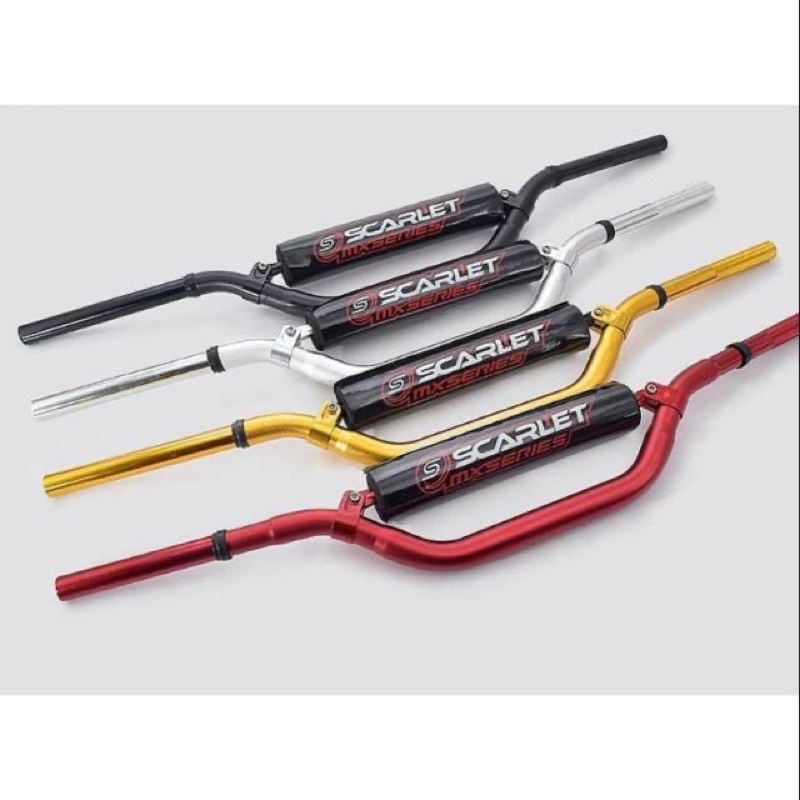 Stang fatbar scarlet twinwall stang klx 150 bf dtracker 5 mm stang crf 150 l supermoto palang stang