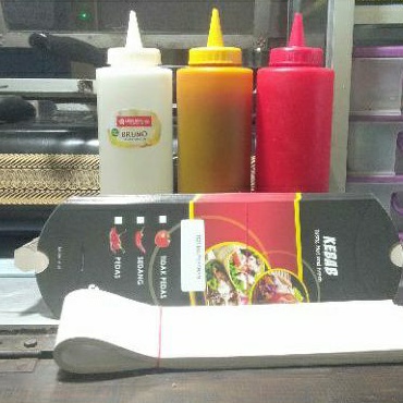 

Paket bungkus kebab besar &kecil+ kertas tarikan isi 50 pcs