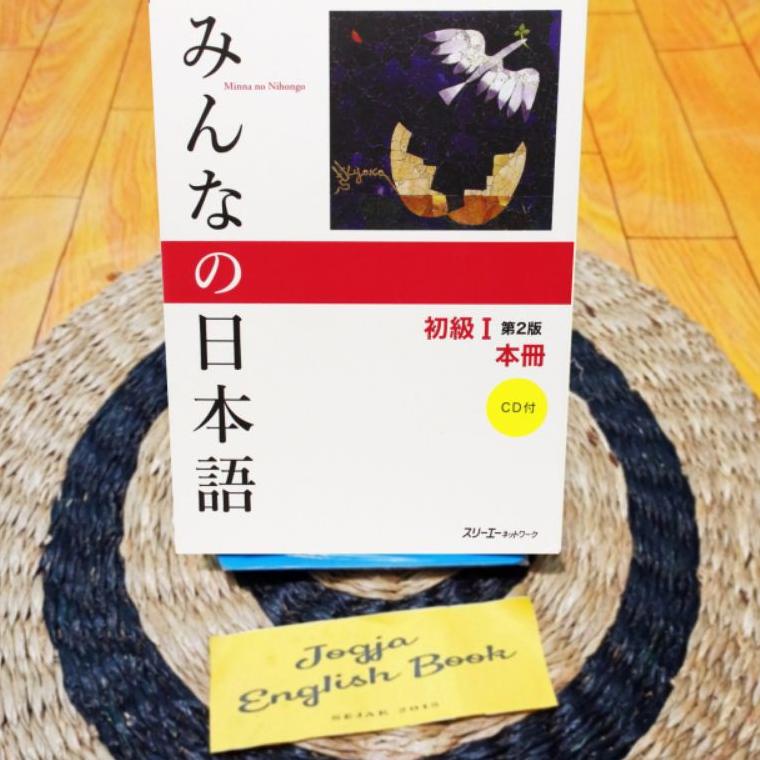 [PRODUK 7GLLM] Minna no Nihongo Shokyu 1 Dai 2-Han Honsatsu Kanji-Kana 88D