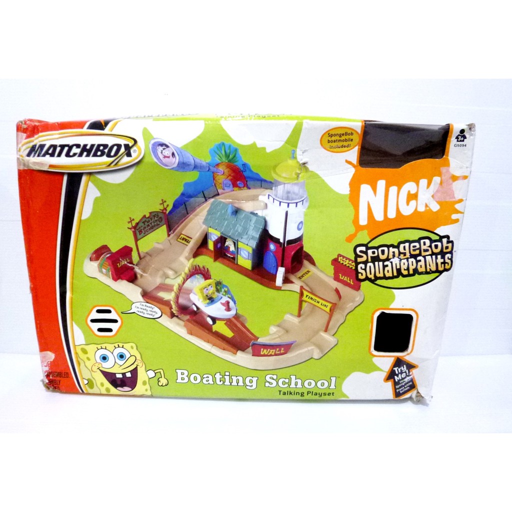 Matchbox Nickelodeon Spongebob Squarepants Boating School